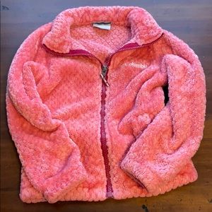 Columbia Fleece Zip-up Girls 6-6X